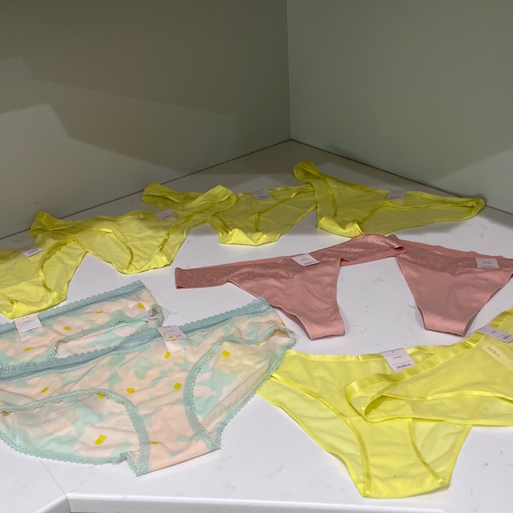 Auden Women's XL (16) thongs, hipsters and cheeky panty lot NWT ❤️‍🔥 10 pairs